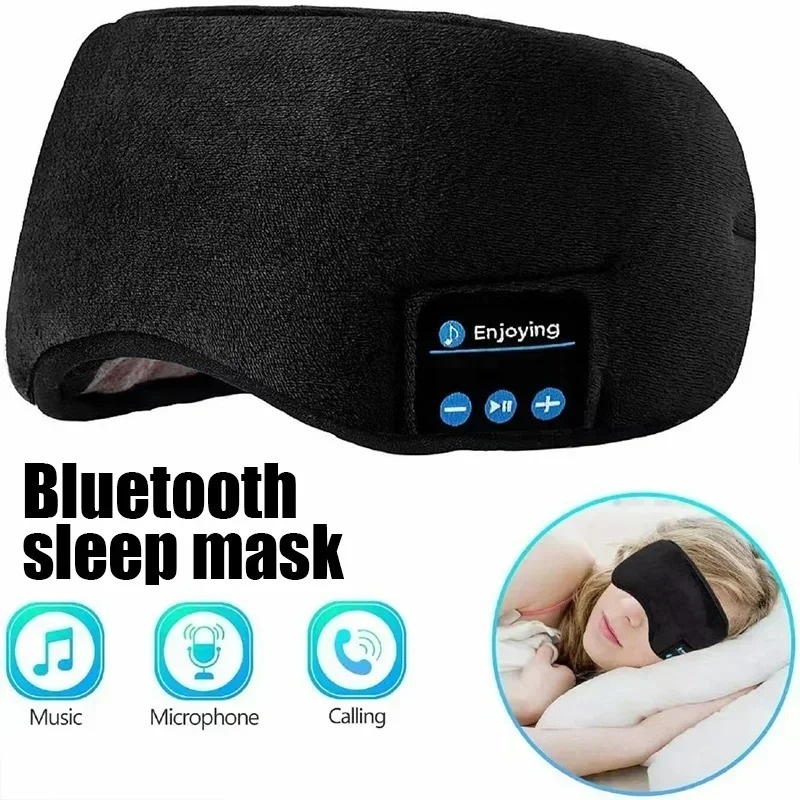 3D Printing Mask - 3D Eye Mask Bluetooth Headphones Music