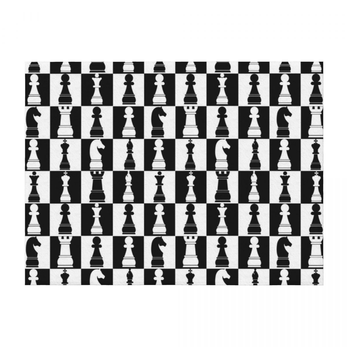 3D Printing Chess - Black and White Chess Board Print
