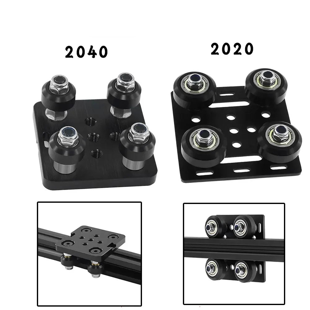V Slot Aluminum Extrusion - 3D Printer Parts 2020 V-Openbuildd Wheels