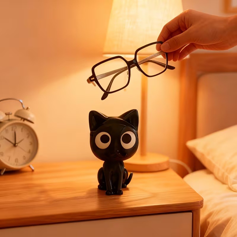 3D Printing Glasses Frames - 3d Printed Black Cat Glasses Frame