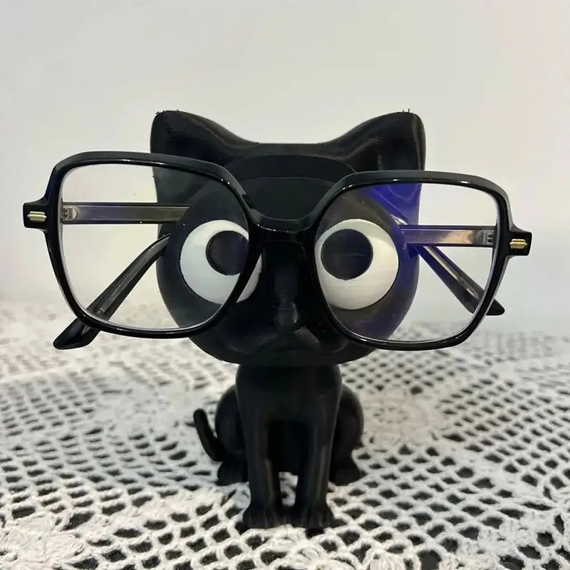 3D Printing Glasses Frames - 3D Printed Cat Glasses Frame-cute Plastic
