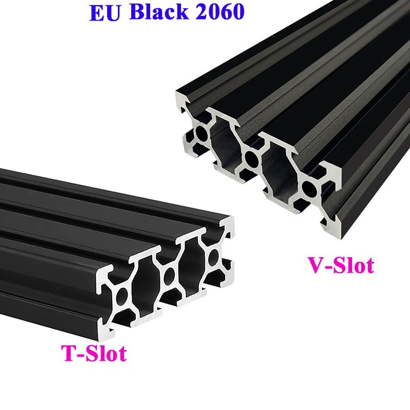 1Pcs Black Aluminum Profile 20 - 3D Printer Enclosure Frame ulasan dan harga