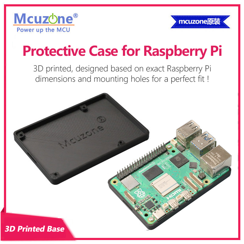 Protective Case for Raspberry  - Raspberry Pi 3D Print ulasan dan harga