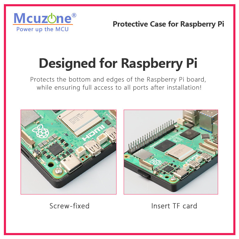 Protective Case for Raspberry  - Raspberry Pi 3D Print ulasan dan harga
