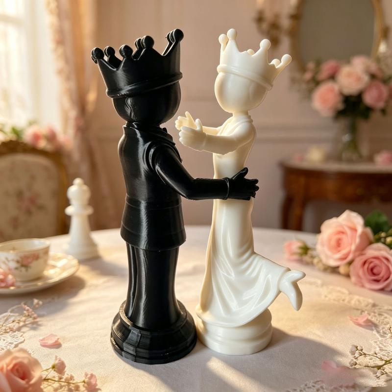 [J] 3D Printed Chess Statue Sc - 3D Printing Chess ulasan dan harga