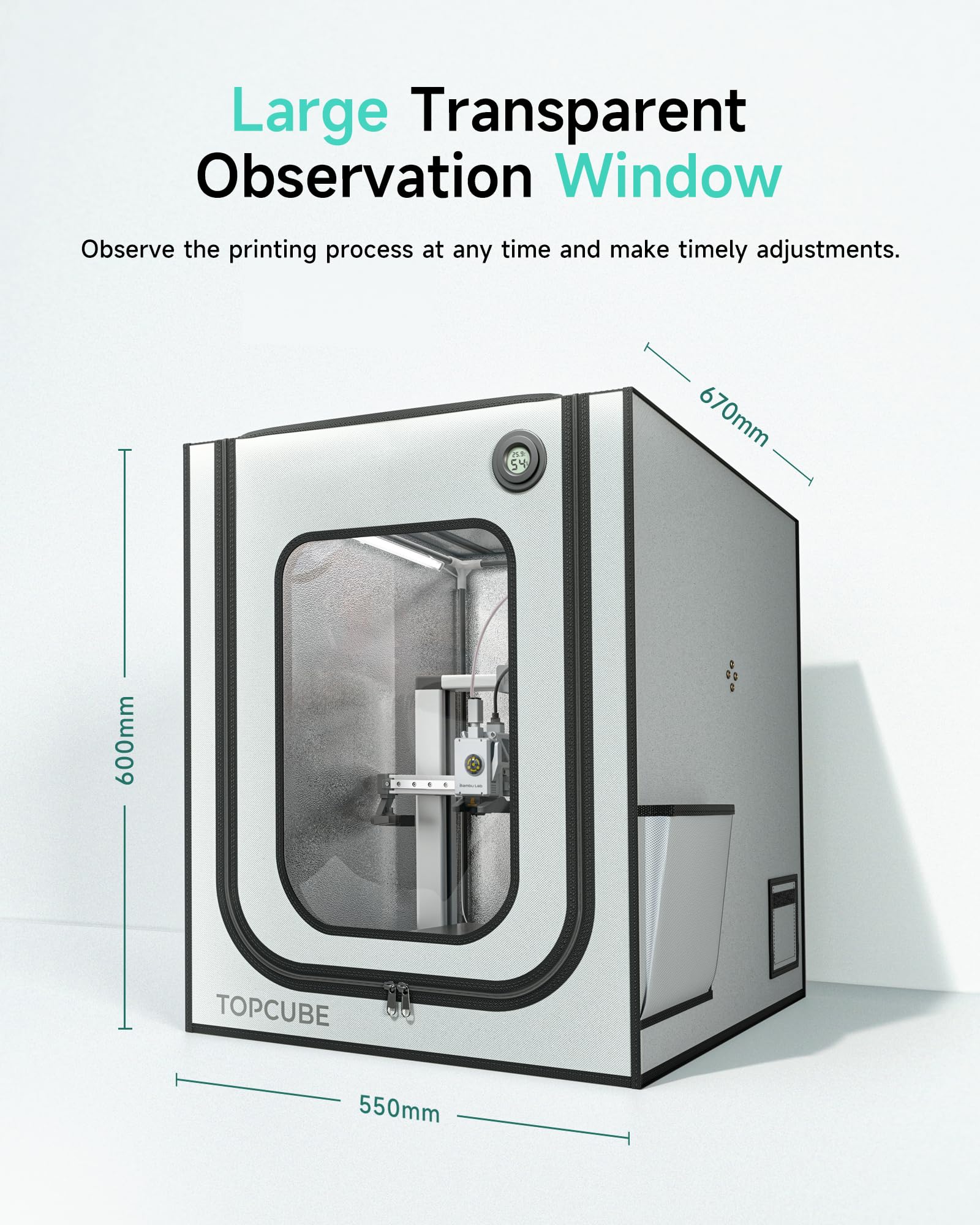 YOOPAI 3D Printer Enclosure fo - 3D Printer Enclosure Frame ulasan dan harga