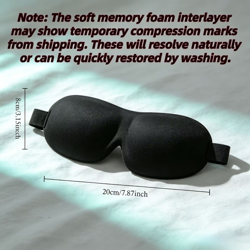 3D Sleep Mask Blindfold 2pcs S - 3D Printing Mask ulasan dan harga
