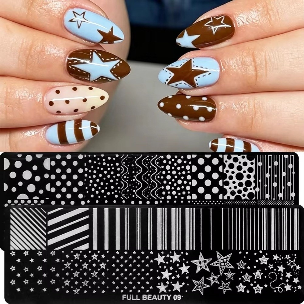 DIY Stainless Steel Nail Stamp - 3D Printing Template ulasan dan harga