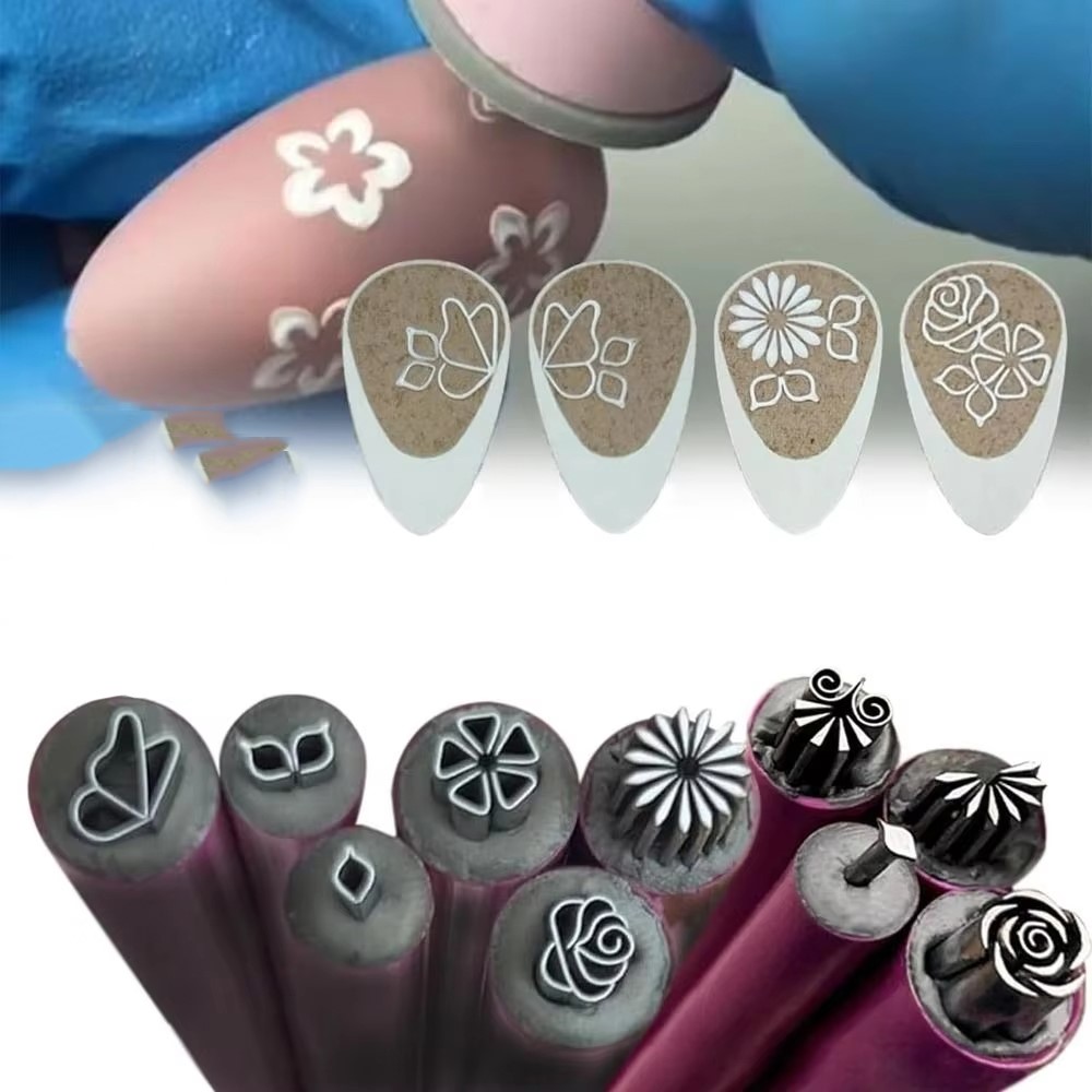 10/6/4pcs Nail Art Stamp Pen S - 3D Printing Template ulasan dan harga