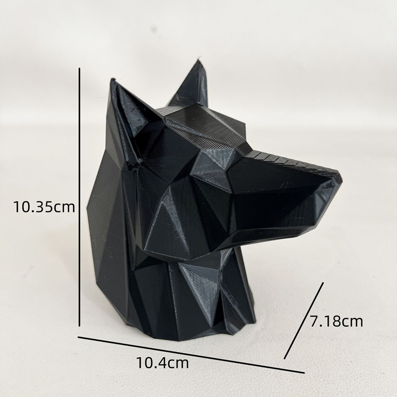 Wolf Shape Trailer Hitch Cover - 3D Printing Mask ulasan dan harga