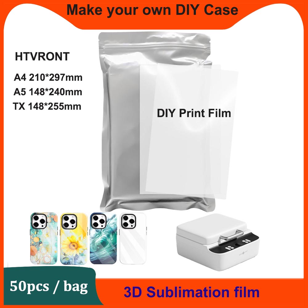HTVRONT TL-X9 3D Film Sublimat - 3D Printing Ptc ulasan dan harga