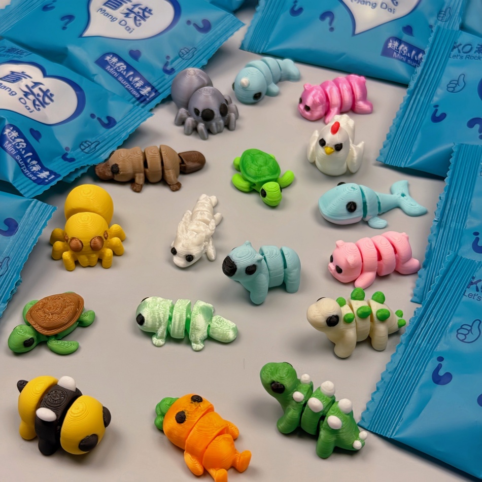 5-30Piece Mini Random 3D Print - 3D Printing Figure ulasan dan harga