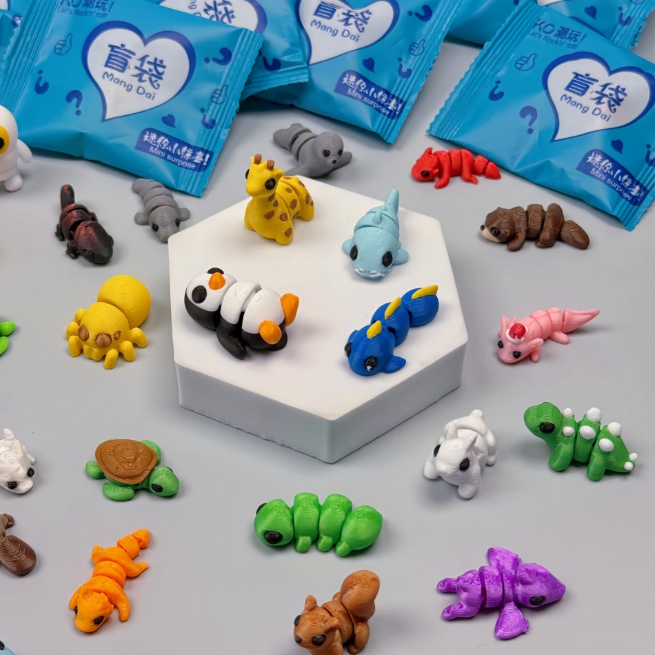 5-30Piece Mini Random 3D Print - 3D Printing Figure ulasan dan harga