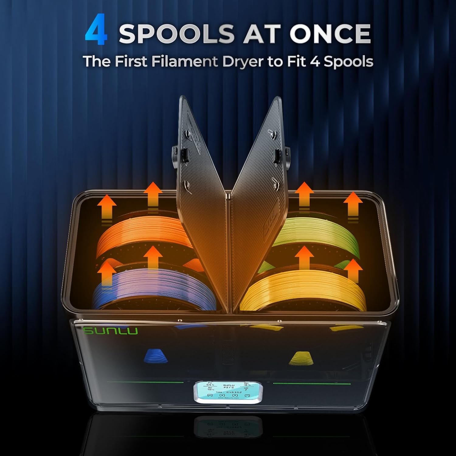 SUNLU S4 Filament Dryer Box 4  - 3D Printing Ptc ulasan dan harga