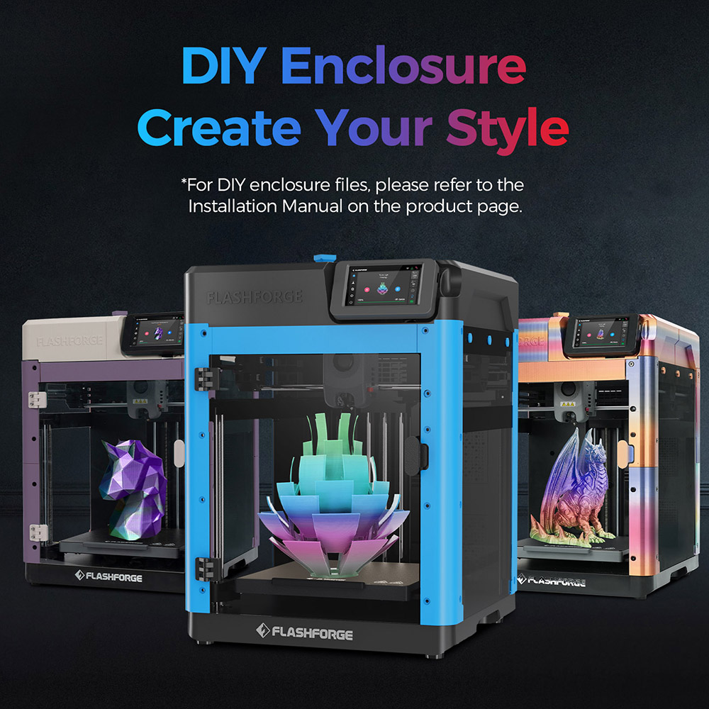FLASHFORGE Enclosure Panel Kit - 3D Printer Enclosure Frame ulasan dan harga
