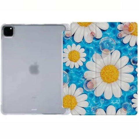 3D Daisy Floral Bubble Print P - 3D Printing Tablet ulasan dan harga