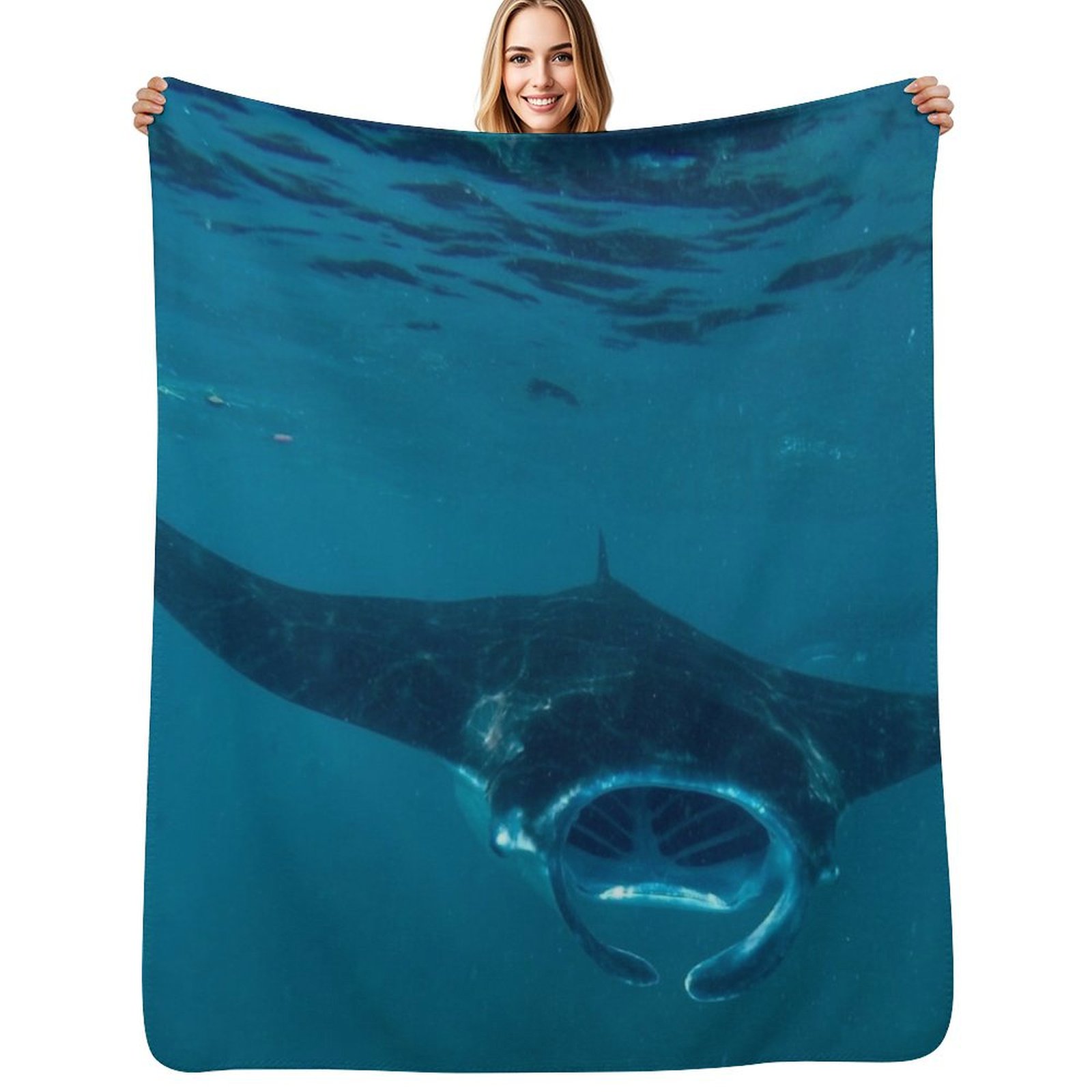 Curious Manta Ray At Crystal B - 3D Printing Bali ulasan dan harga