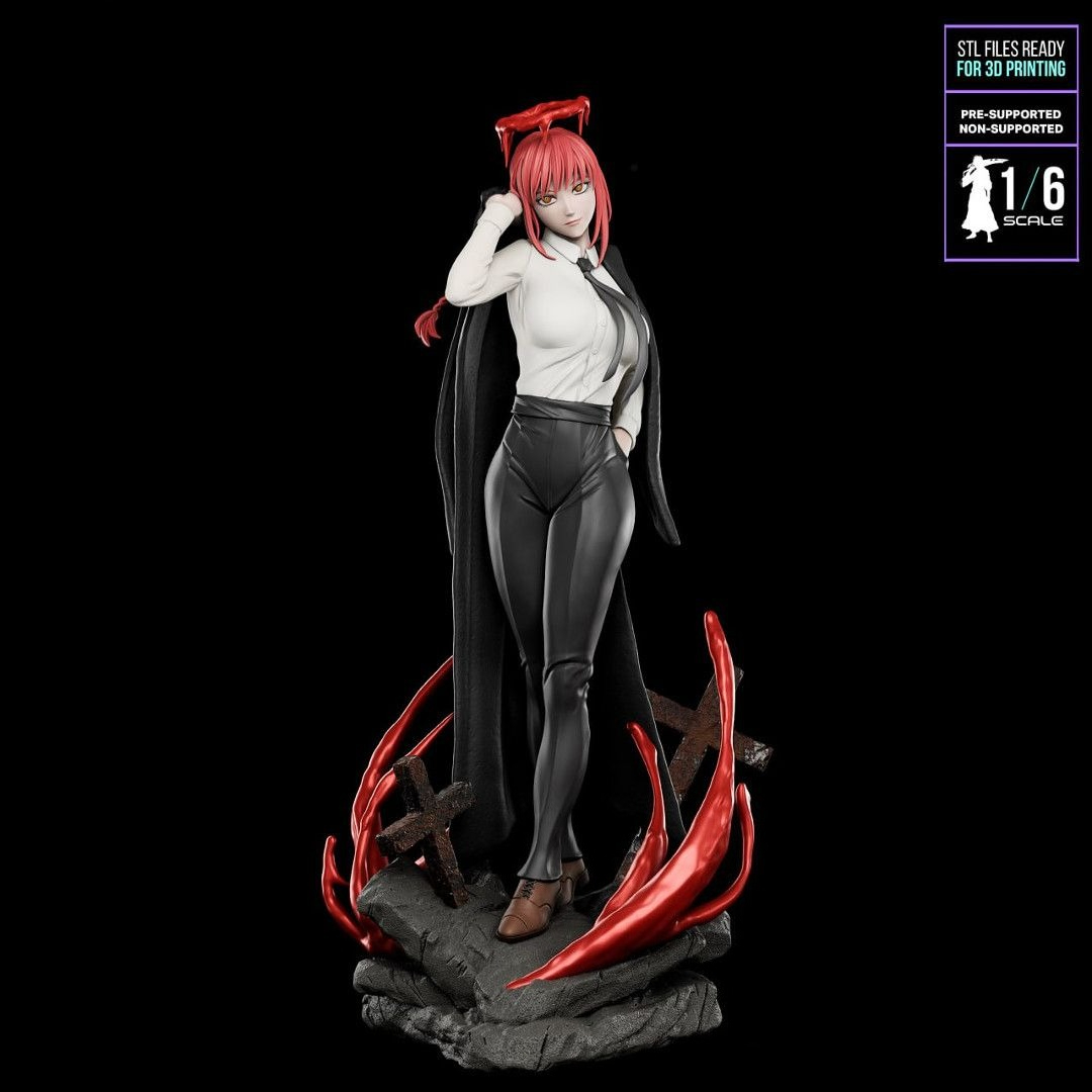 Chainsaw Girl Machima Gk Figur - 3D Printing Ptc ulasan dan harga