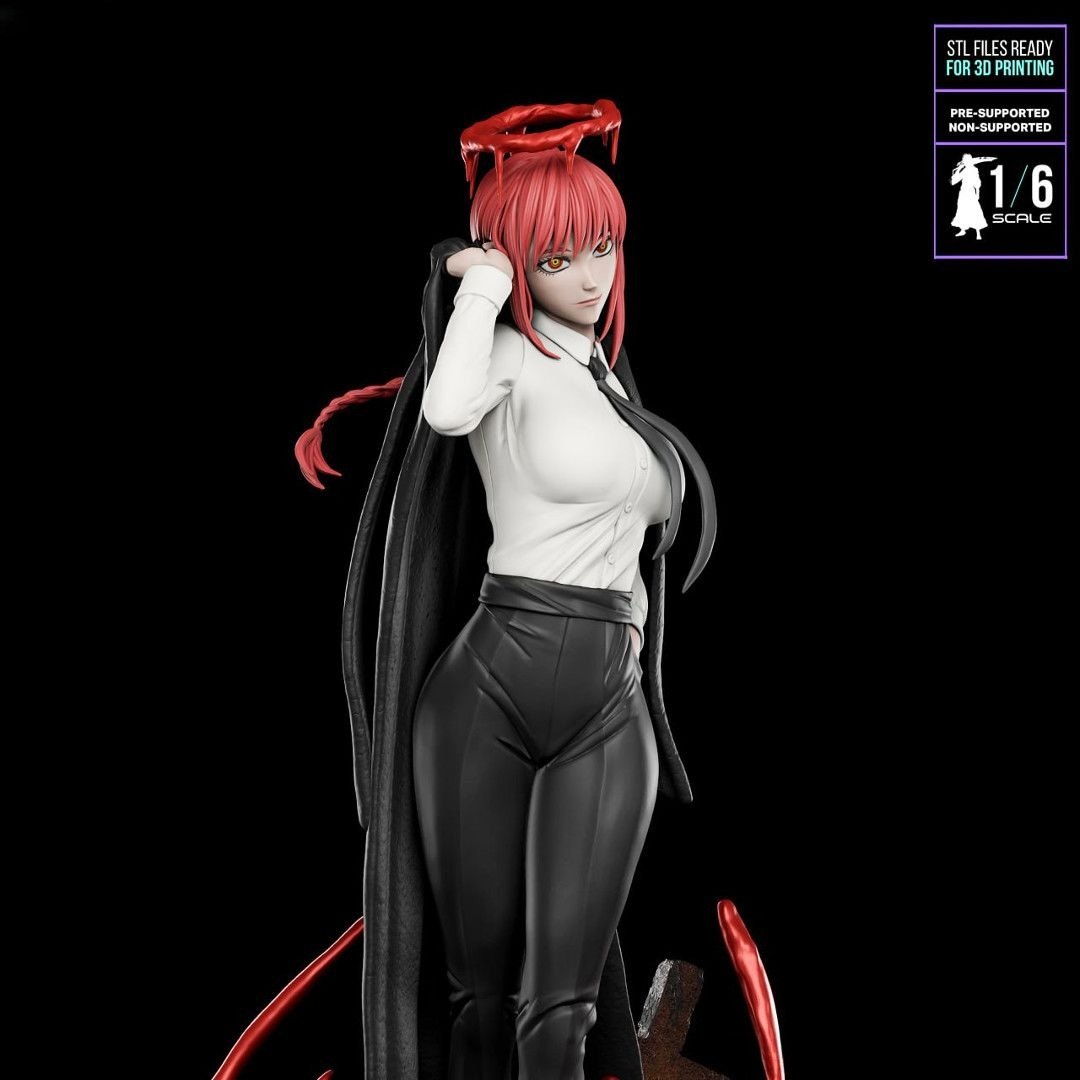 Chainsaw Girl Machima Gk Figur - 3D Printing Ptc ulasan dan harga