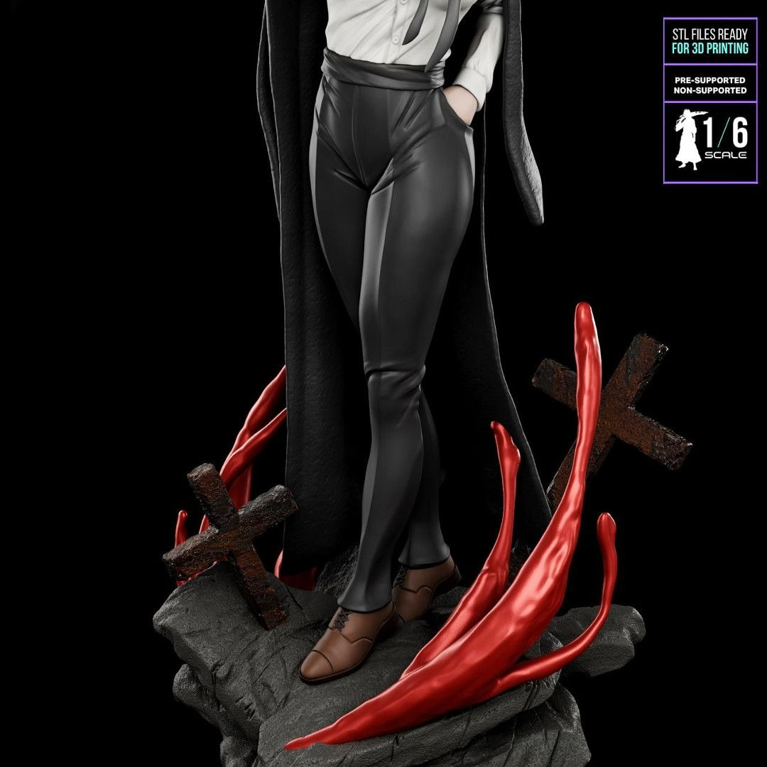 Chainsaw Girl Machima Gk Figur - 3D Printing Ptc ulasan dan harga