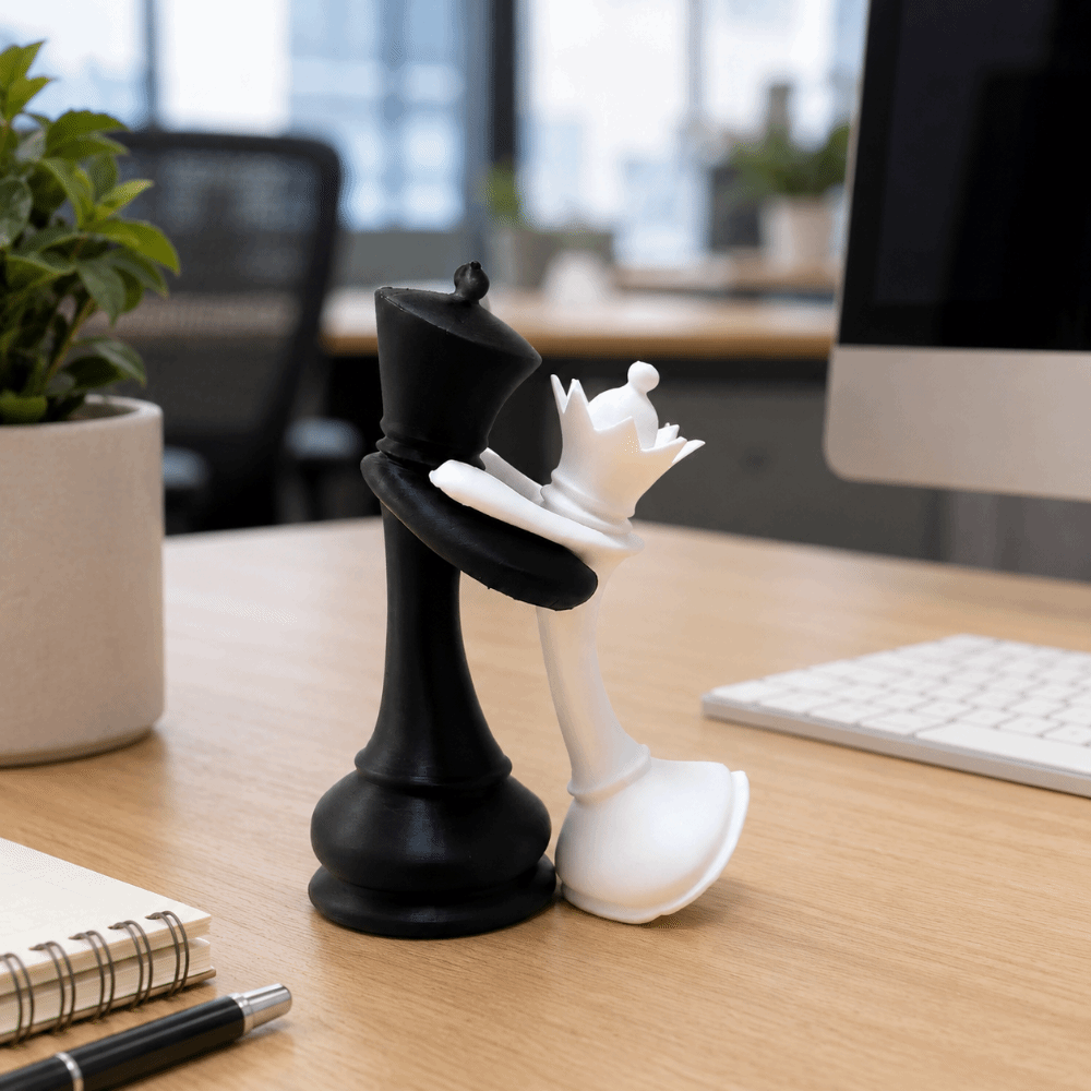 3D Printed Chess Statue Home D - 3D Printing Chess ulasan dan harga