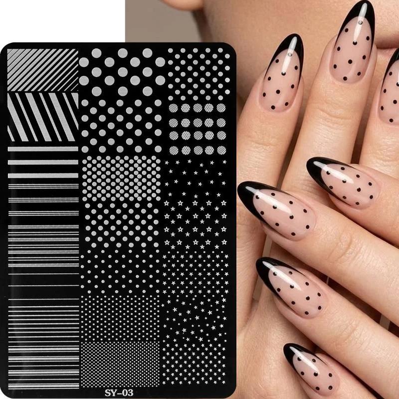 3D Cute Dotting & Strip Lines  - 3D Printing Template ulasan dan harga