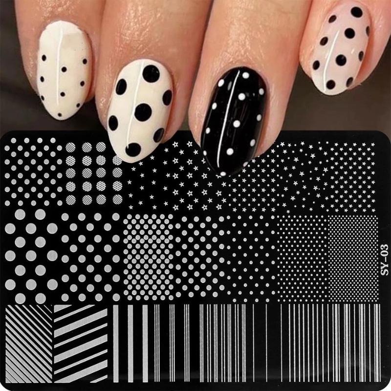 3D Cute Dotting & Strip Lines  - 3D Printing Template ulasan dan harga