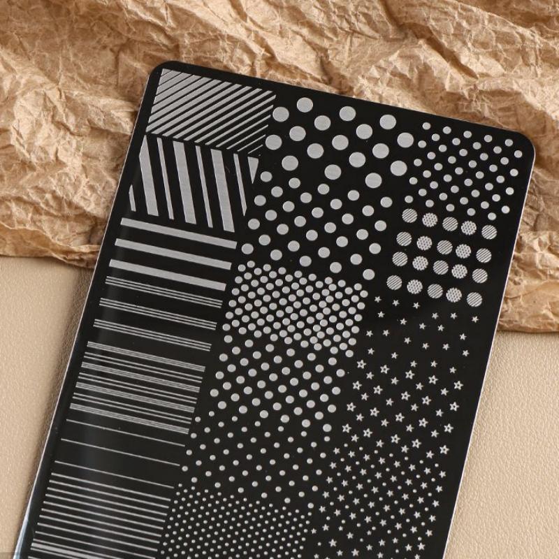 3D Cute Dotting & Strip Lines  - 3D Printing Template ulasan dan harga