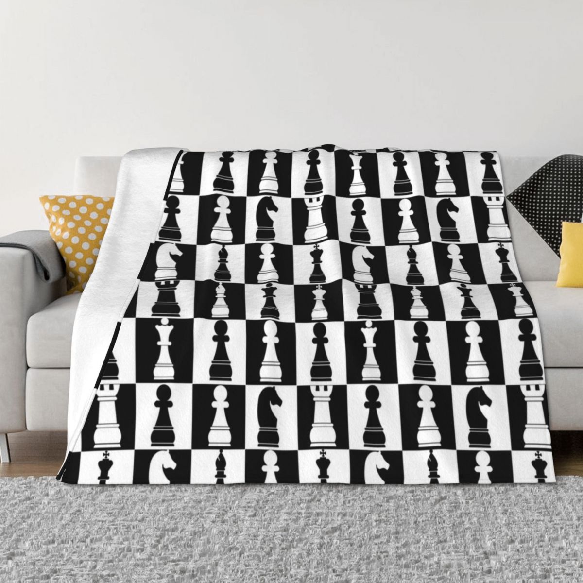 Black and White Chess Board Pr - 3D Printing Chess ulasan dan harga