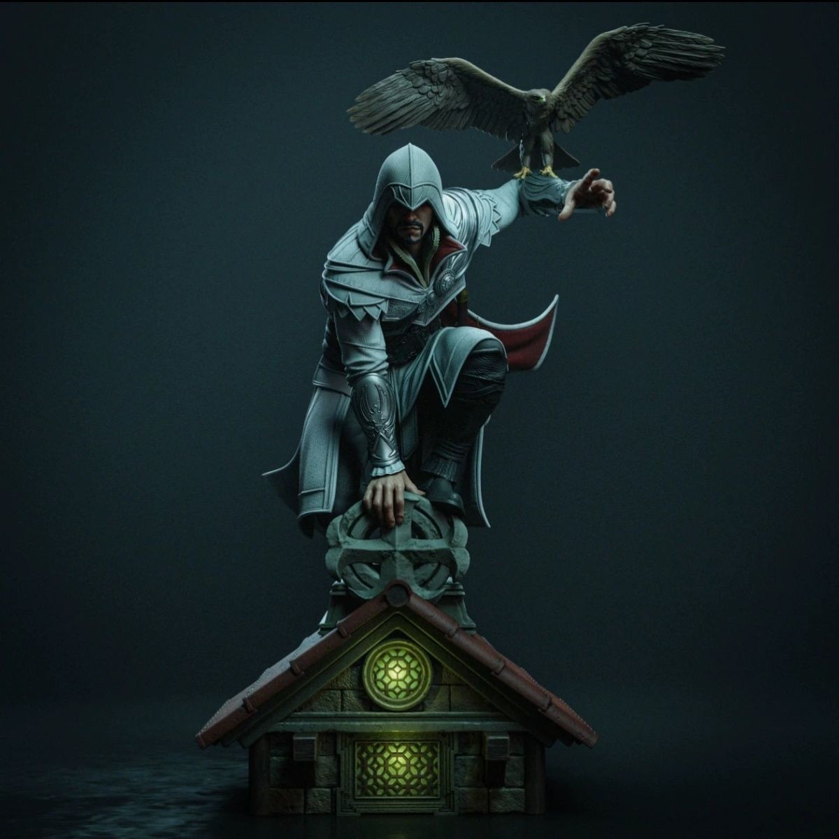 3D Printed Resin Models Creed  - 3D Printing Ptc ulasan dan harga