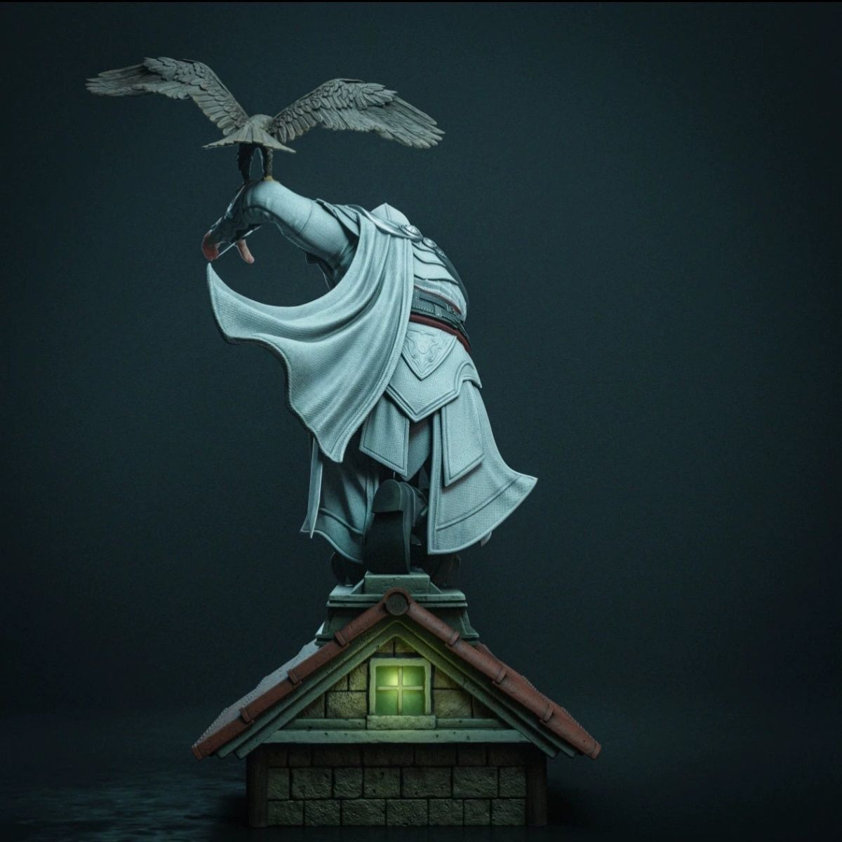 3D Printed Resin Models Creed  - 3D Printing Ptc ulasan dan harga
