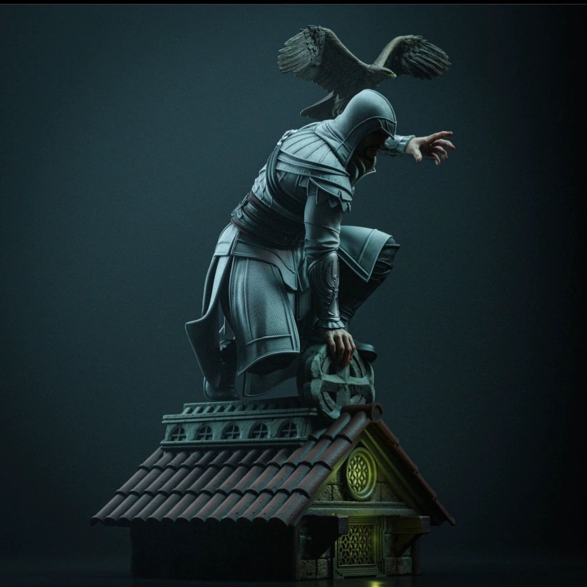 3D Printed Resin Models Creed  - 3D Printing Ptc ulasan dan harga