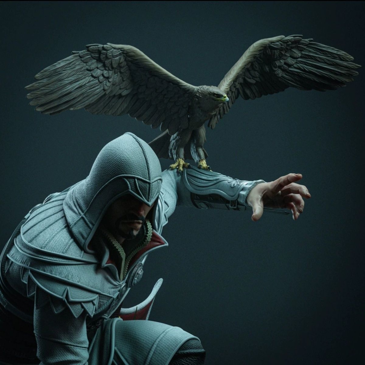 3D Printed Resin Models Creed  - 3D Printing Ptc ulasan dan harga