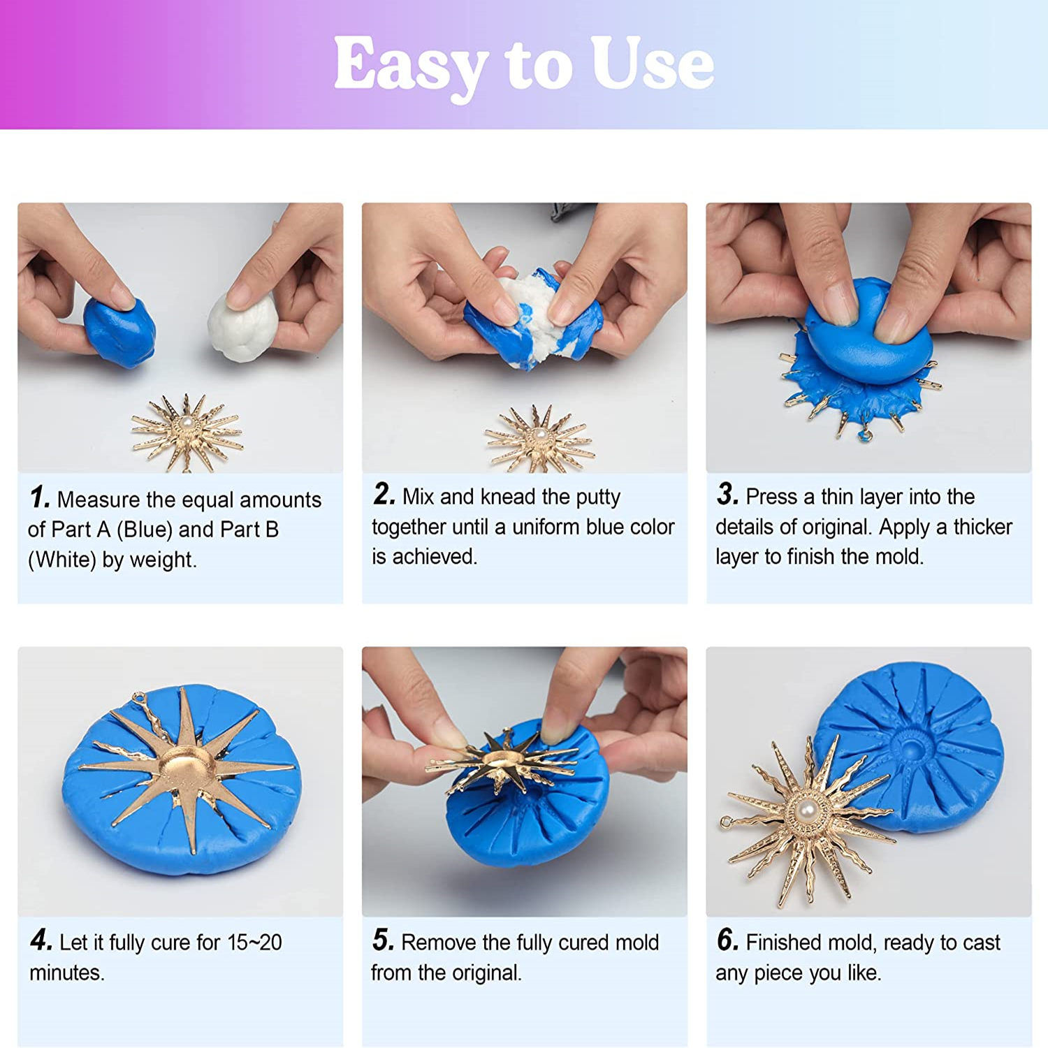 Silicone Mold Making Kit for R - 3D Printing Ptc ulasan dan harga