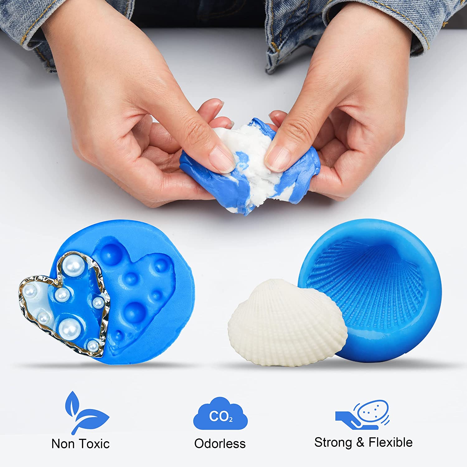 Silicone Mold Making Kit for R - 3D Printing Ptc ulasan dan harga
