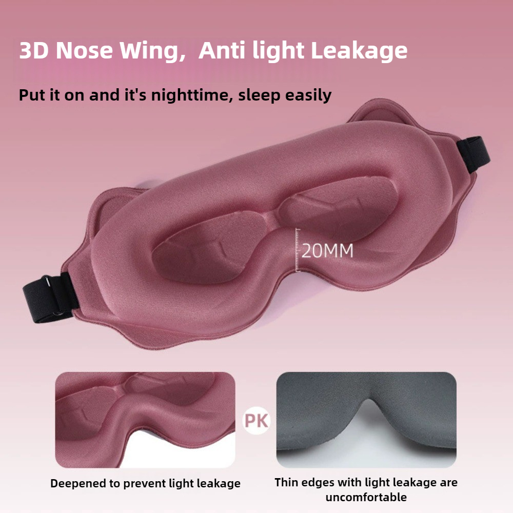 3D Sleeping Mask Block Out Lig - 3D Printing Mask ulasan dan harga