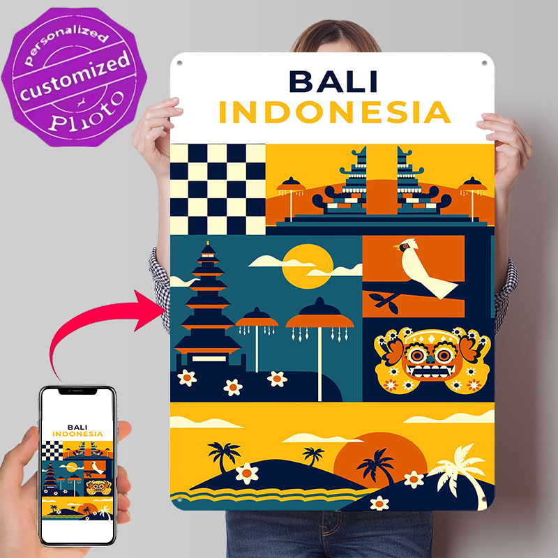 Bali Indonesia Travel 3D Textu - 3D Printing Bali ulasan dan harga