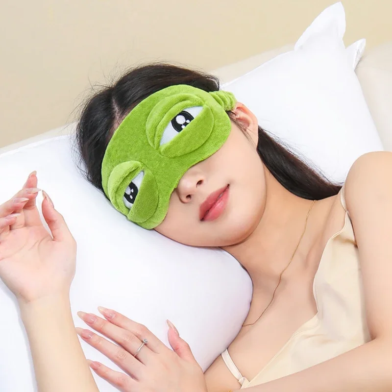 3D Sad Frog Sleep Mask Natural - 3D Printing Mask ulasan dan harga