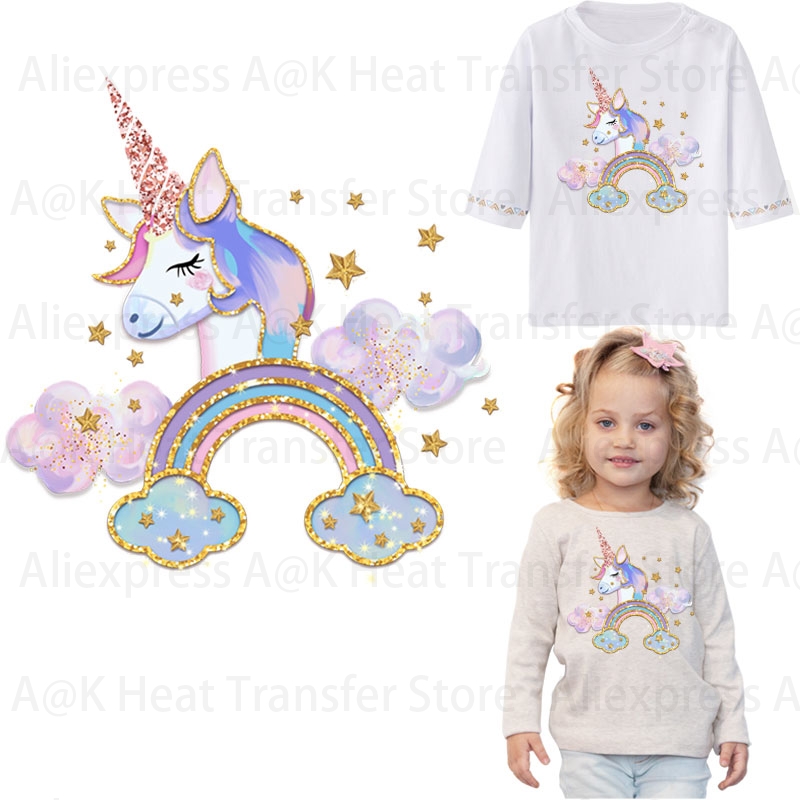 Holy And Pure Unicorn Stickers - 3D Printing On Fabric ulasan dan harga