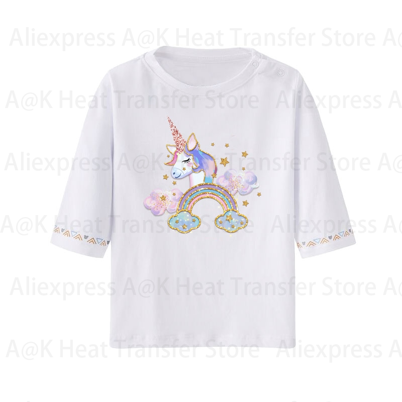 Holy And Pure Unicorn Stickers - 3D Printing On Fabric ulasan dan harga