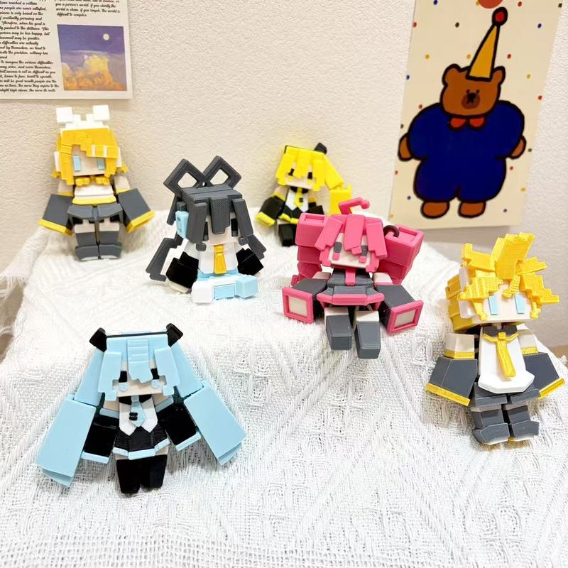Anime Hatsune Miku 3d Printed  - 3D Printing Figure ulasan dan harga