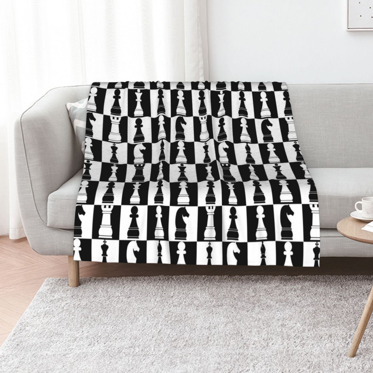 Black and White Chess Board Pr - 3D Printing Chess ulasan dan harga