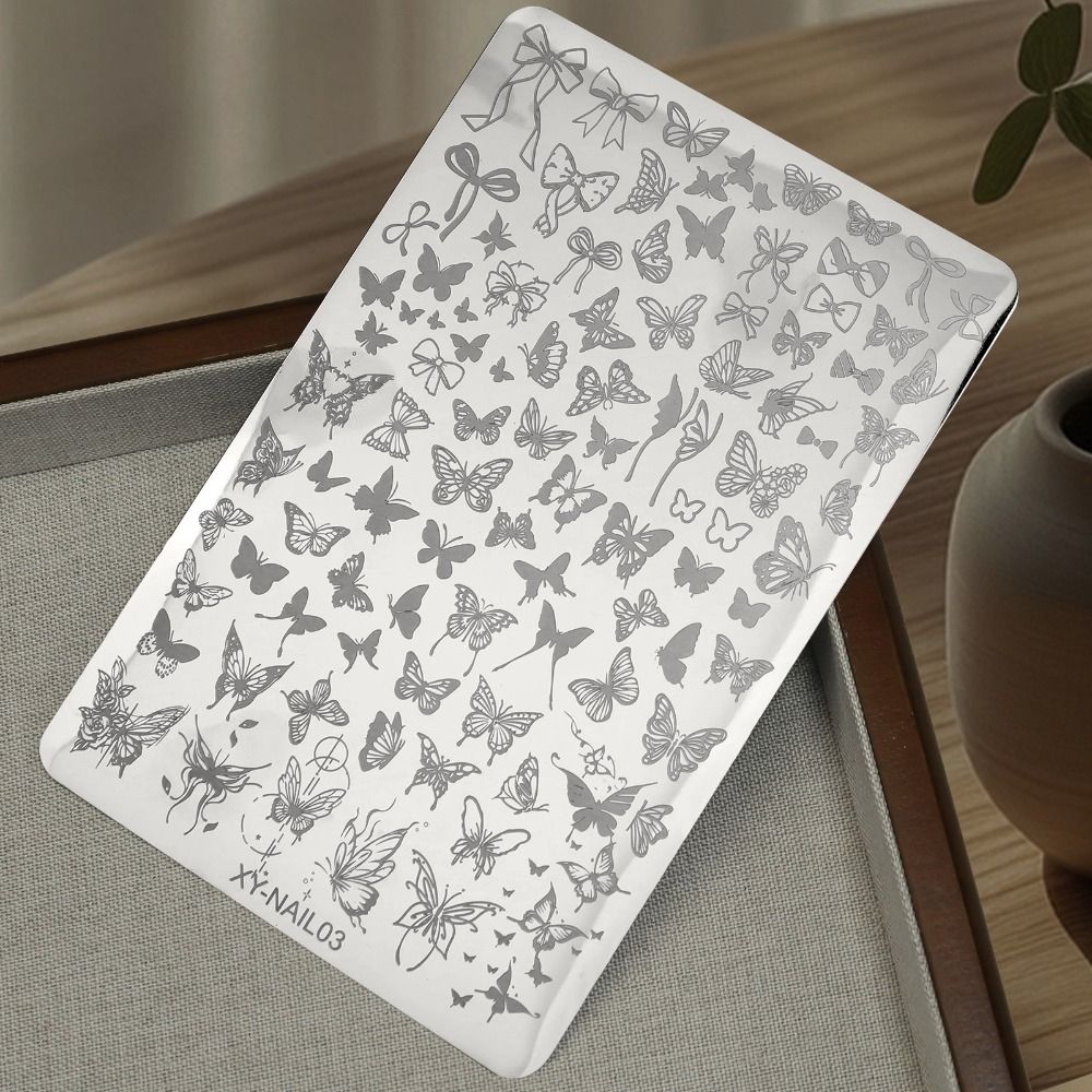 NEW Stainless Steel Nail Print - 3D Printing Template ulasan dan harga
