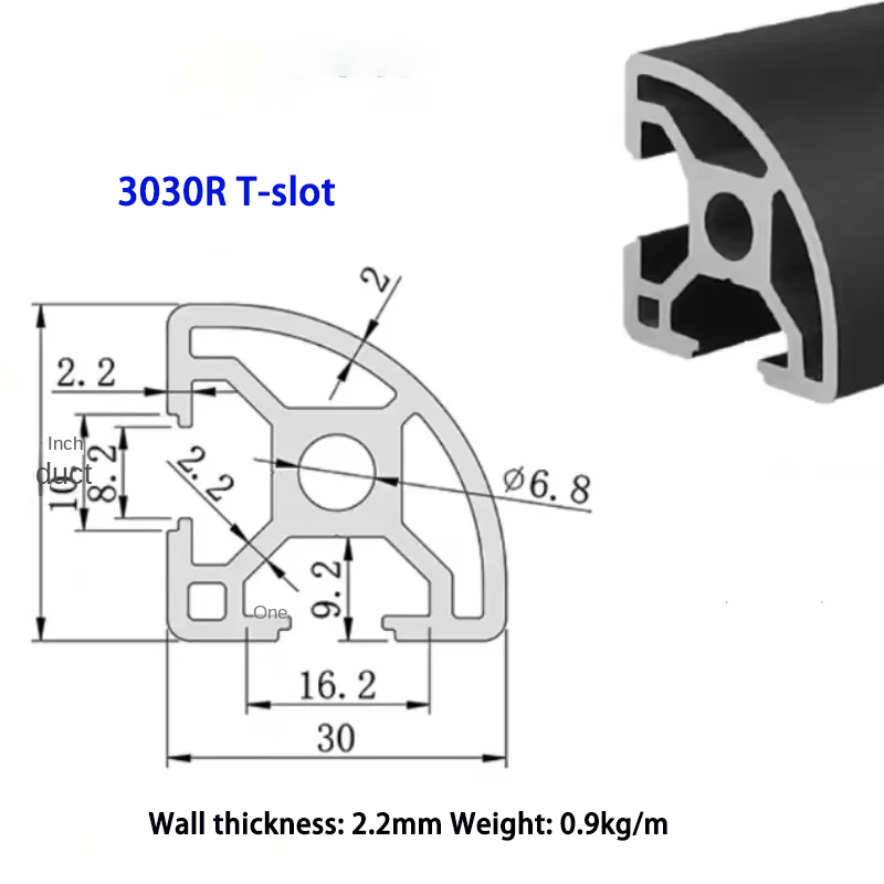1PC 3030R European Standard Al - 3D Printer Enclosure Frame ulasan dan harga