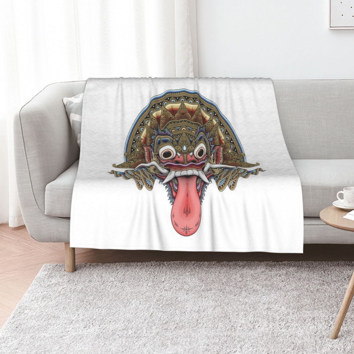 Bali Boma Throw Blanket For So - 3D Printing Bali ulasan dan harga