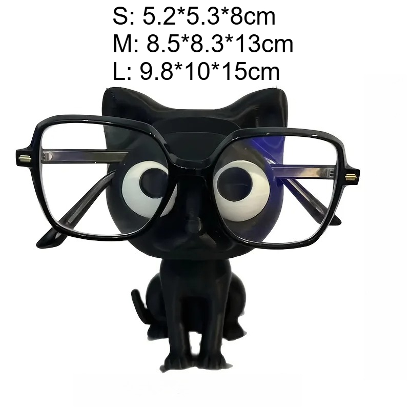 1pc Cute Cat Shaped 3D Printed - 3D Printing Glasses Frames ulasan dan harga