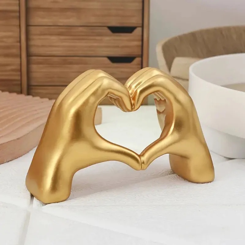 Resin Love Gesture Sculpture D - 3D Printing Chess ulasan dan harga