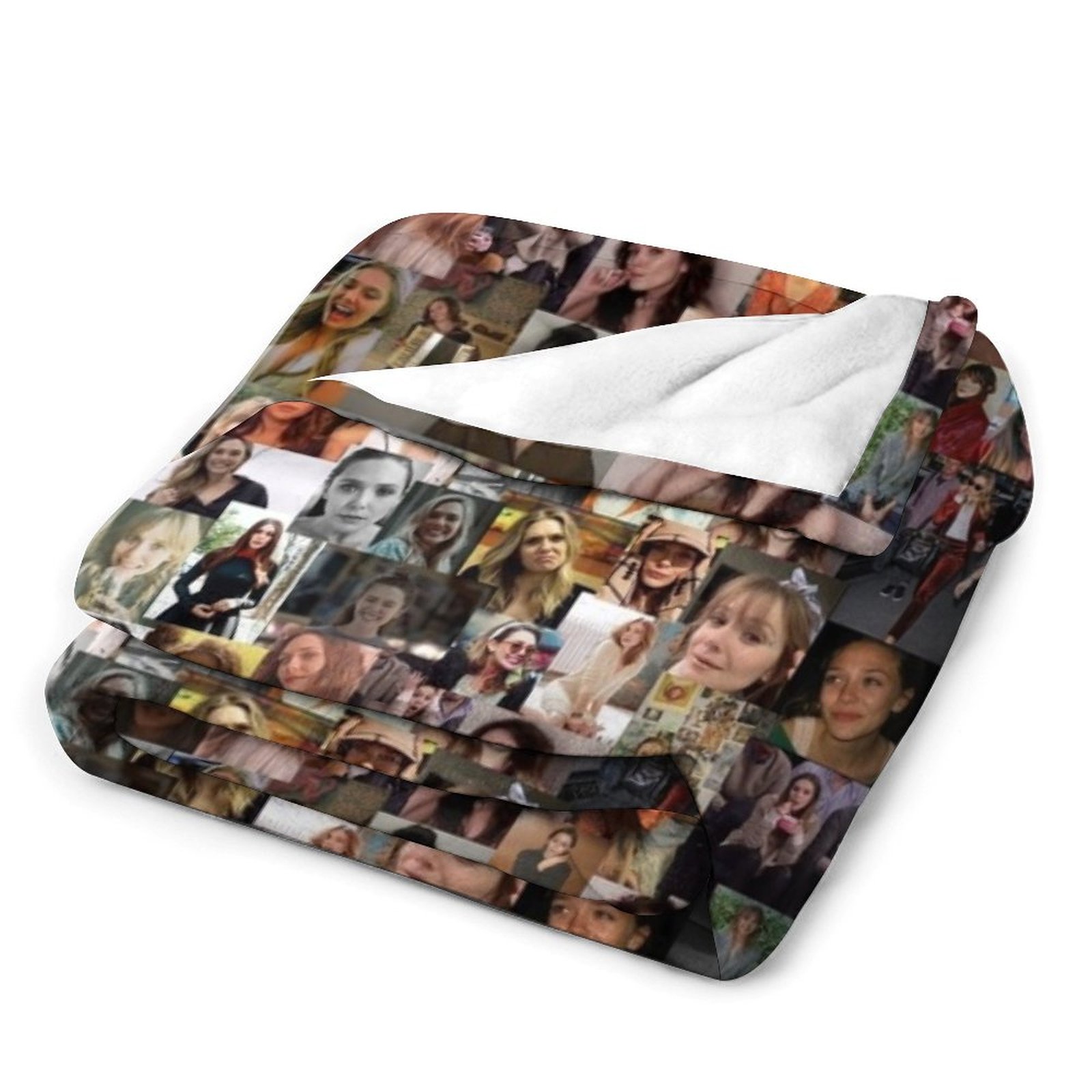Elizabeth Olsen Throw Blanket  - 3D Printing On Fabric ulasan dan harga