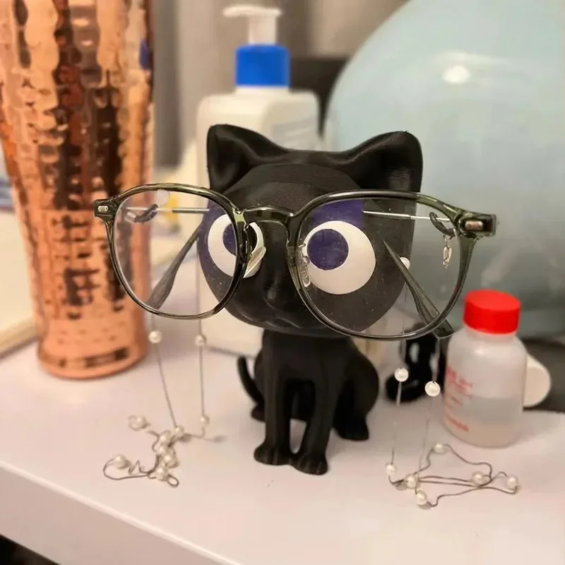 3D Printed Cute Cat Desktop St - 3D Printing Glasses Frames ulasan dan harga