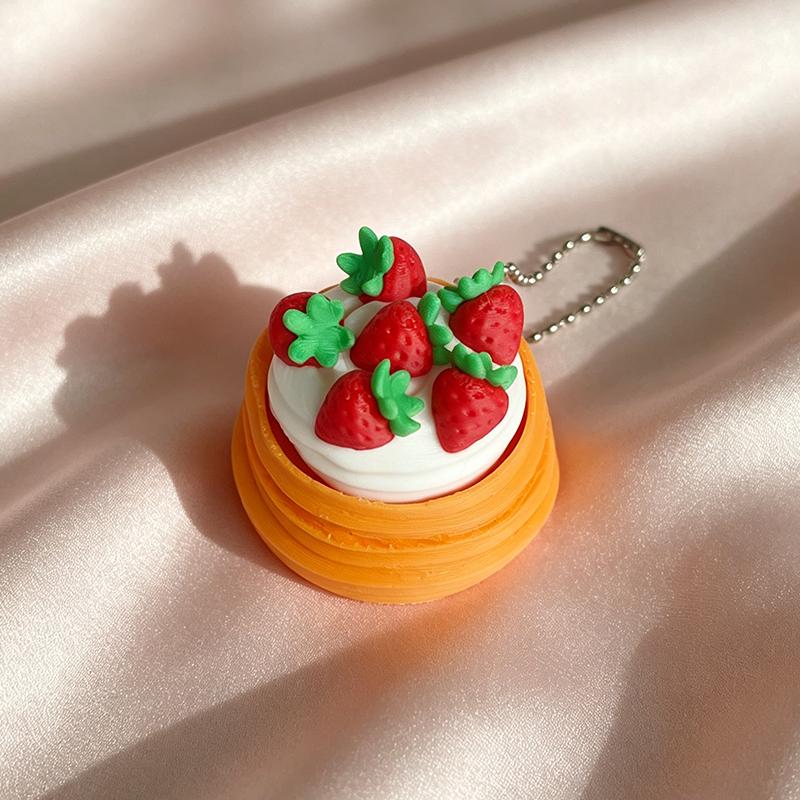 Fidget Clicker Keychain Portab - 3D Printing Ptc ulasan dan harga